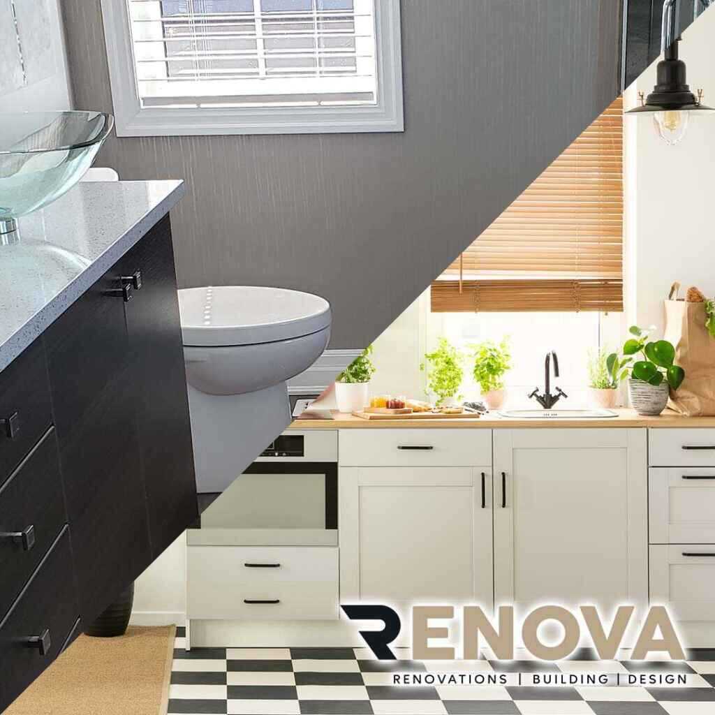 Renovate Spaces Kitchen and Bathroom Upgrades with Renova