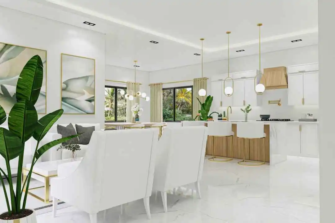 West Delray Beach Kitchen and Dining Elegance Renovation