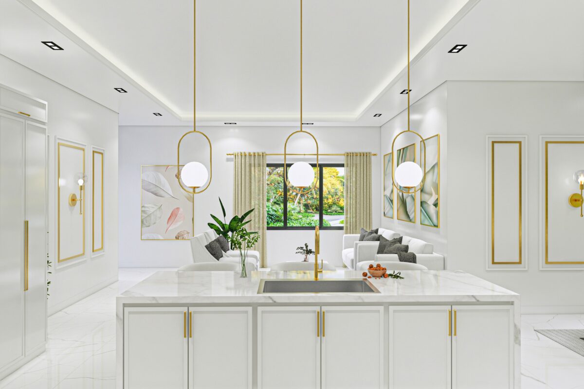 West Delray Beach Kitchen and Dining Elegance Renovation