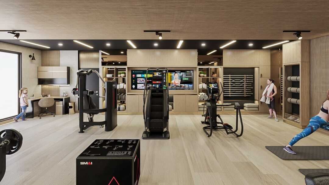 Boca Raton Fitness Room Renovation