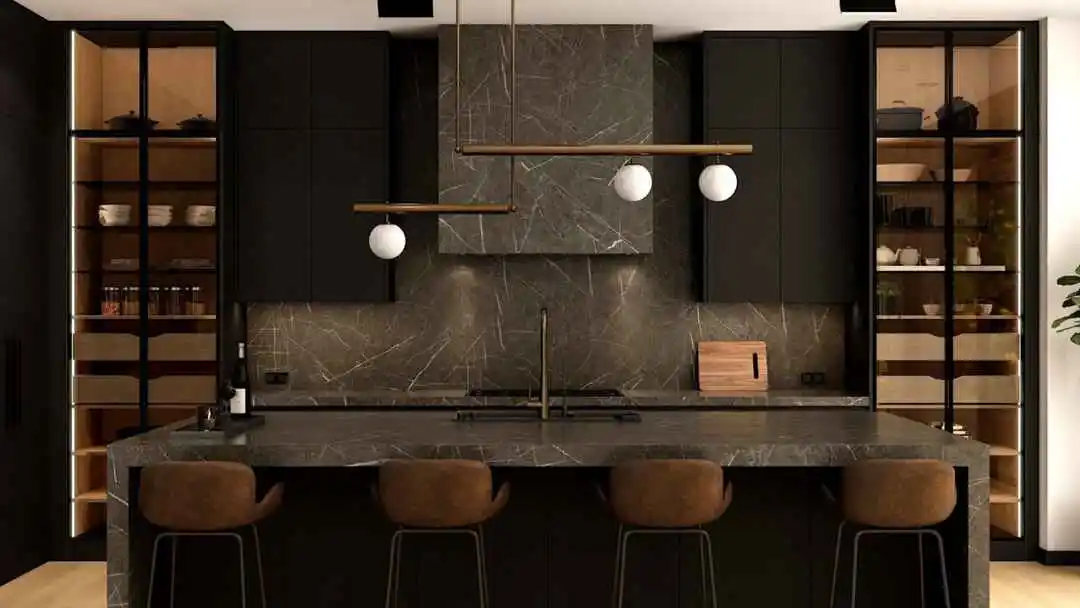 East Delray Elegance Unveils a Luxurious Modern Kitchen Renovation