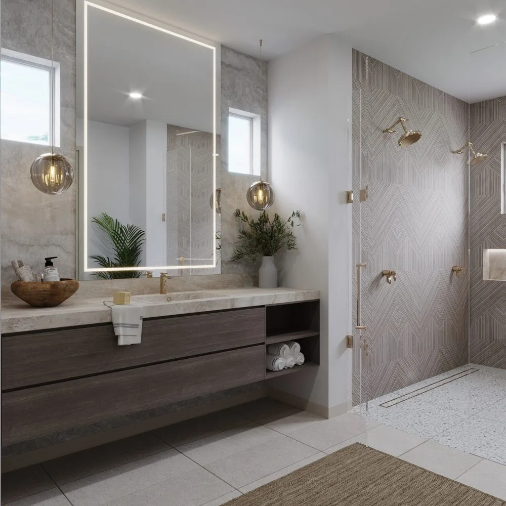 Lighthouse Point Master Bathroom and Bedroom Remodel Project