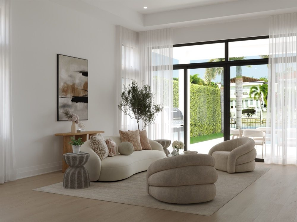 Sabal Palm Drive Interior Project Boynton Beach