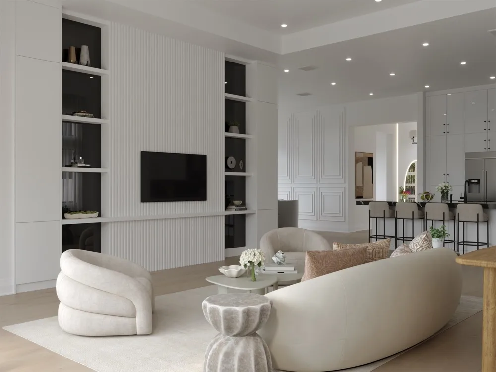 Sabal Palm Drive Interior Project Boynton Beach