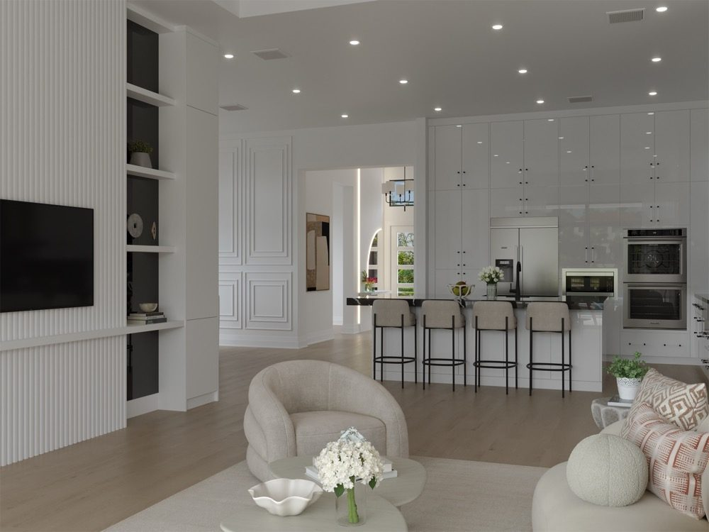 Sabal Palm Drive Interior Project Boynton Beach