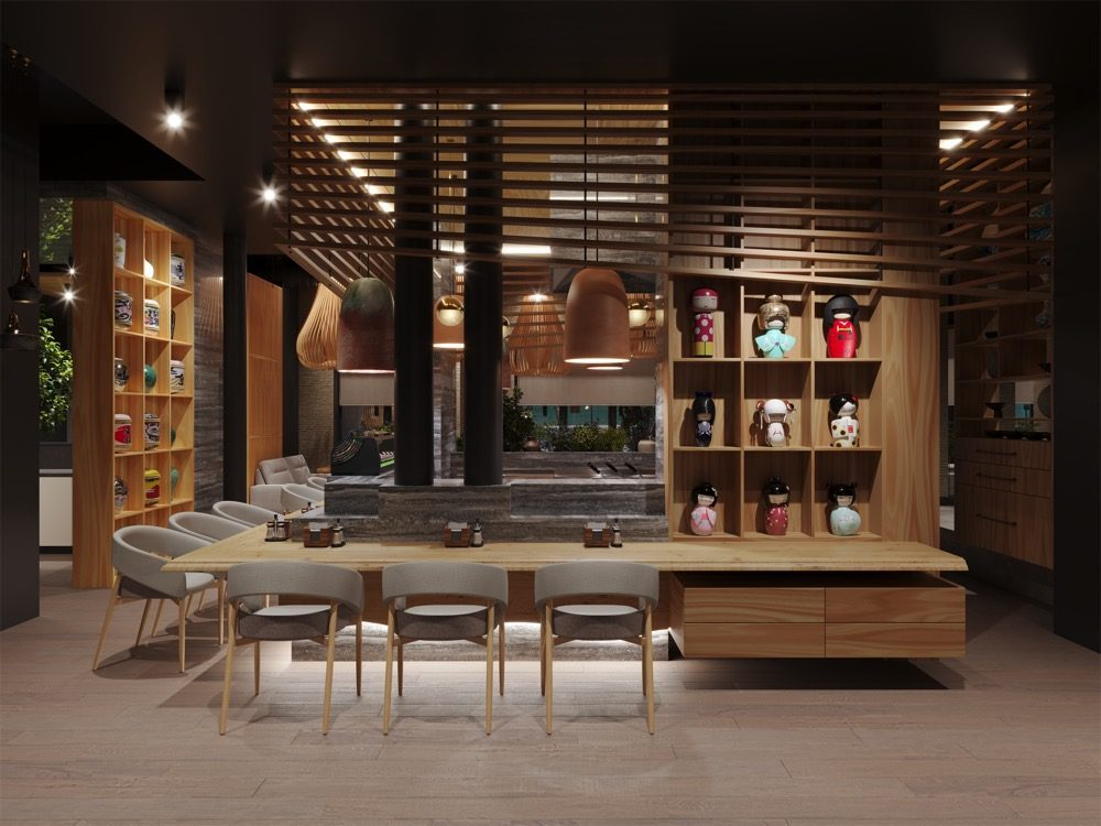 Japanese Steak House Renovation Project in West Palm Beach