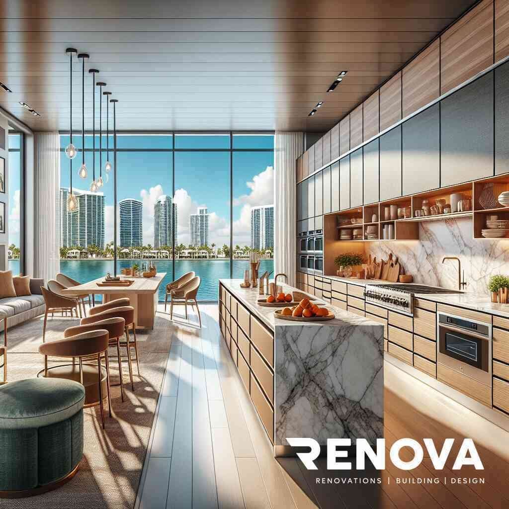 RENOVA's Innovations in Boca Raton Kitchen Designs