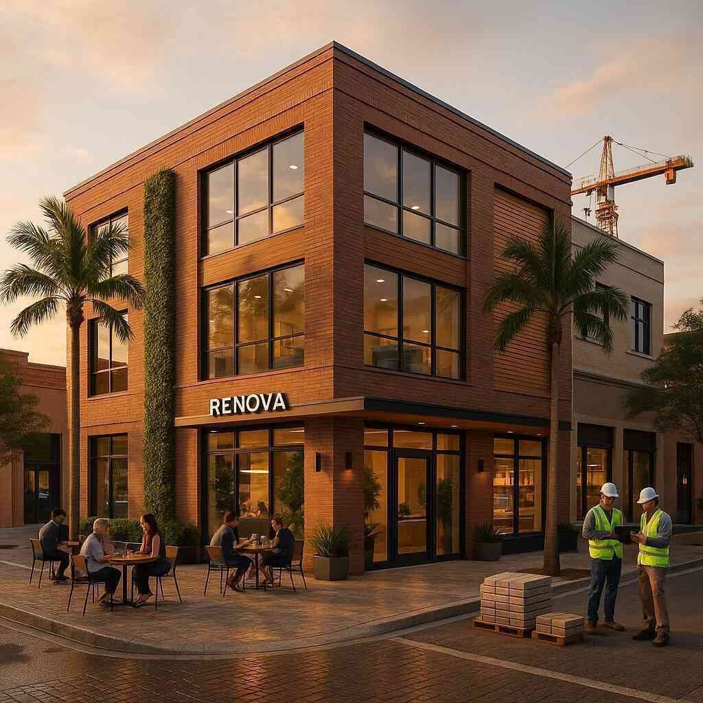 What is RENOVA's Influence on West Palm's Commercial Scenes?