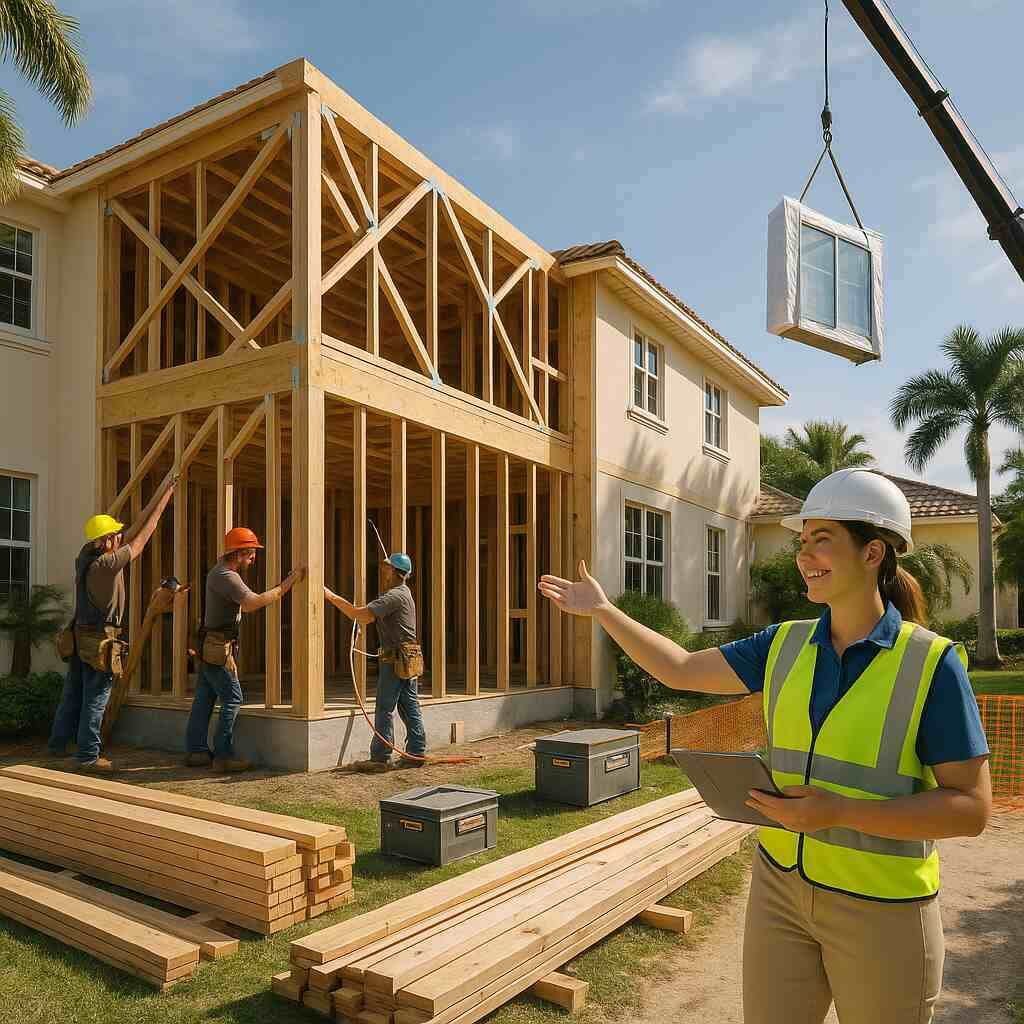 How RENOVA Coordinates Trades for Wellington Additions