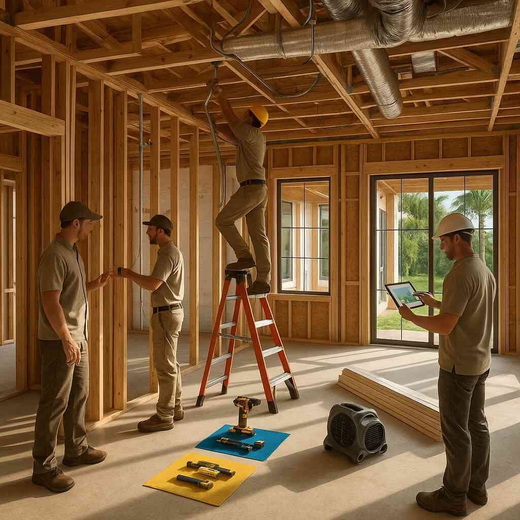 How RENOVA Coordinates Trades For Weston Residential Builds