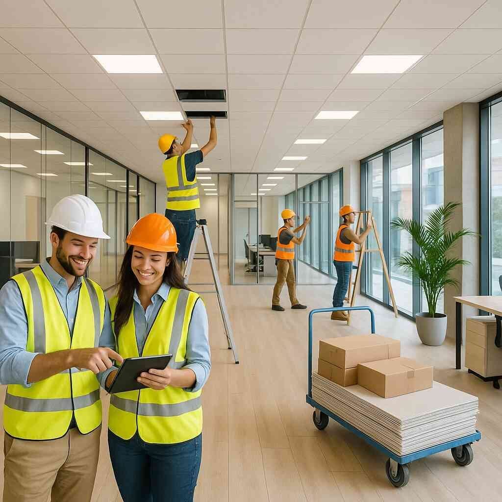 How RENOVA Optimizes West Palm Office Remodel Schedules