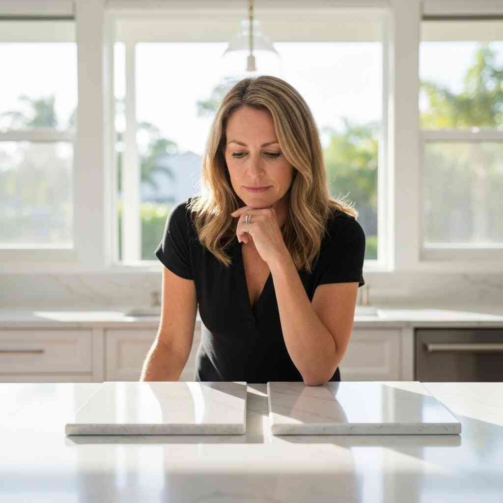 Selecting Quartz Countertops for Delray Beach Kitchens
