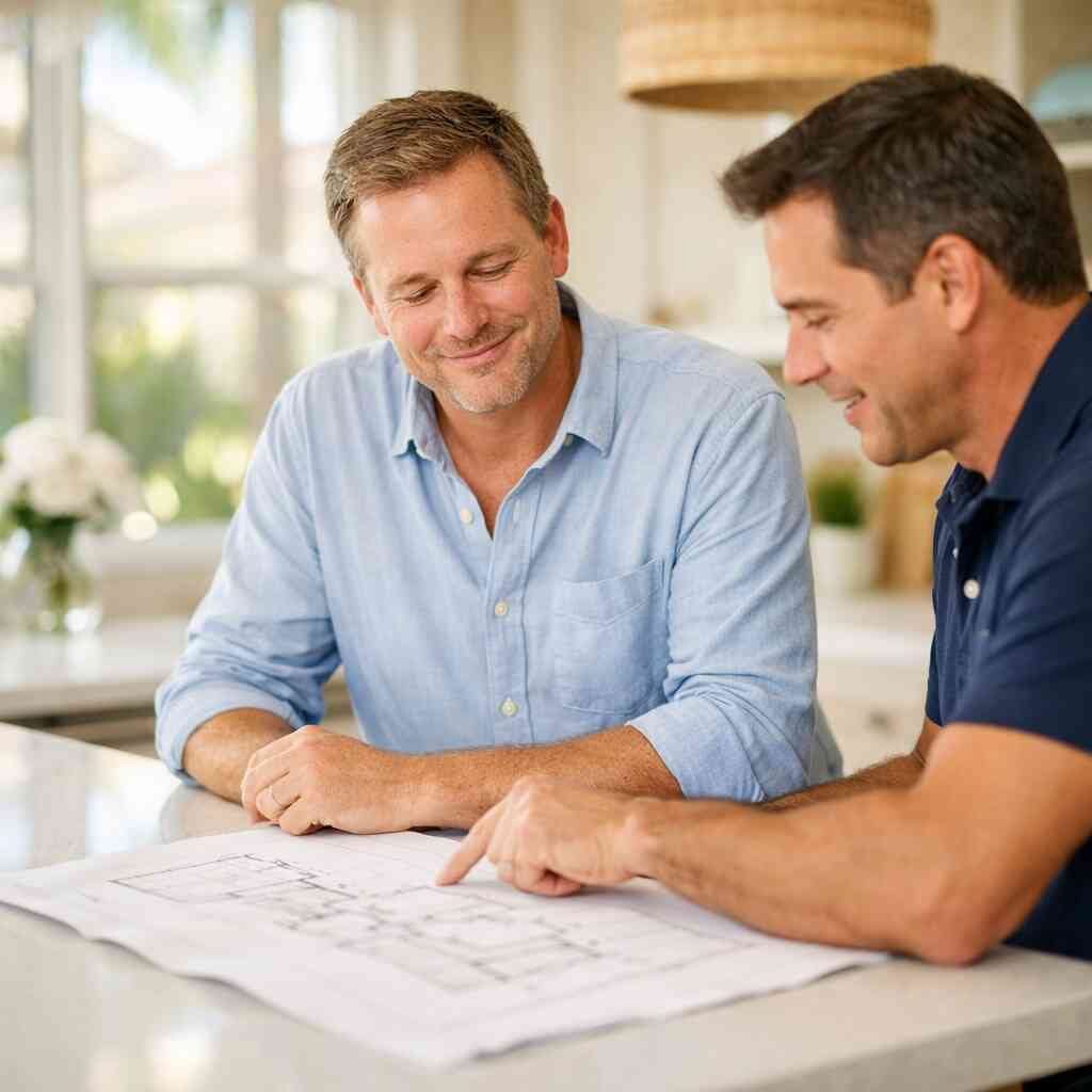 How outdoor kitchens, pool house construction, and outdoor living spaces get reviewed — RENOVA